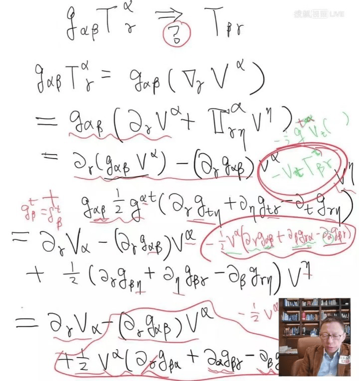 如何用度规升降二阶张量？《张朝阳的物理课》再论微分几何